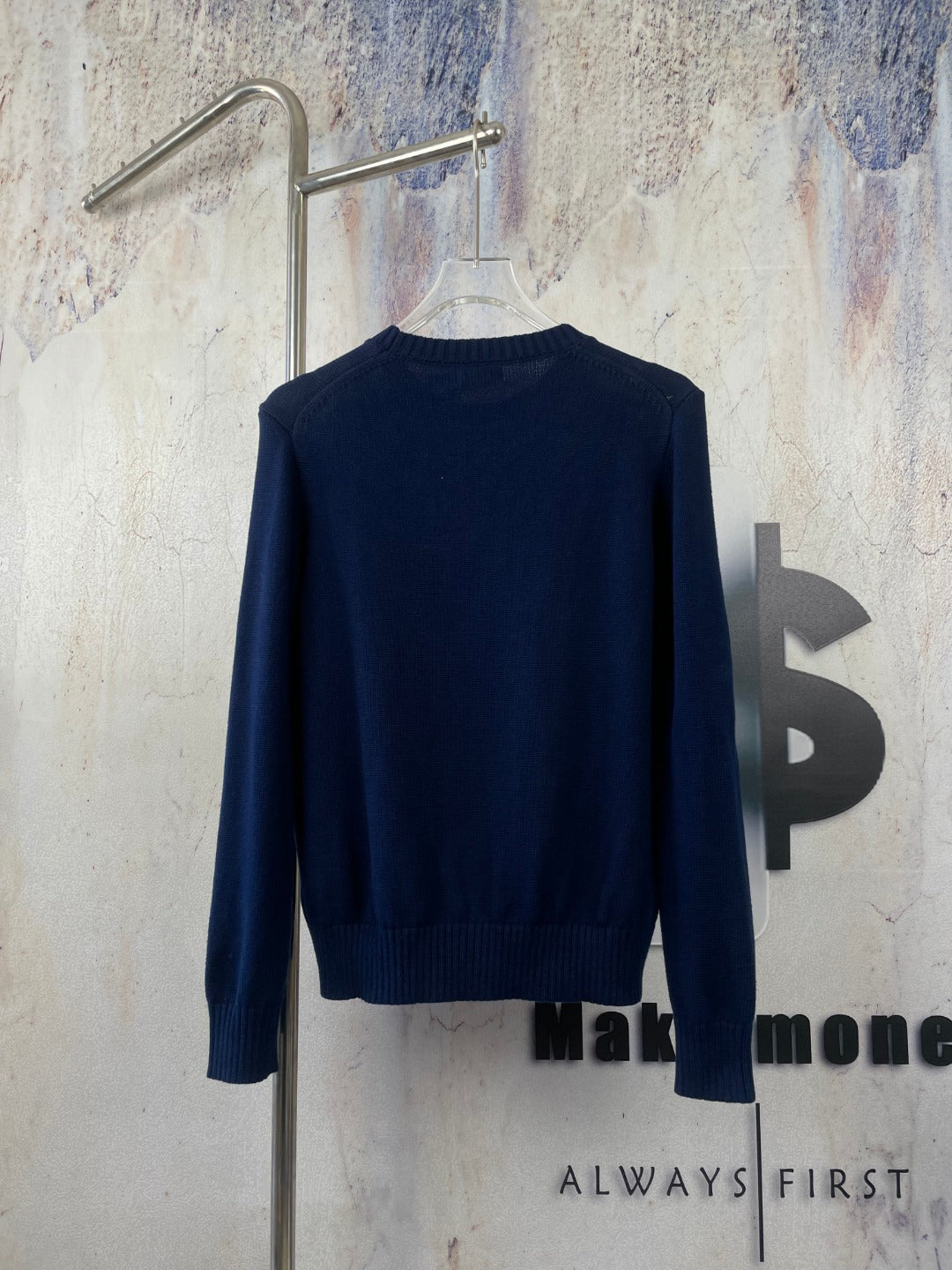 Ralph Lauren Men's Golf Polo Bear Crew‑Neck Knit Sweater
