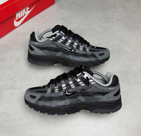Nike P-6000 Suede 'Anthracite Black Chrome'