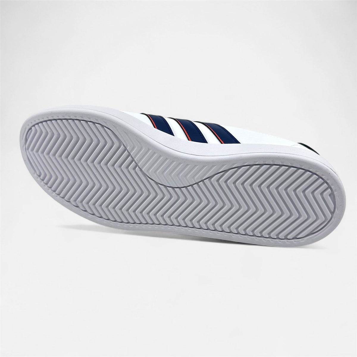 Adidas Grand Court 2.0 White Dark Blue Preloved Scarlet Mens Athletic Sneaker (ID2947)