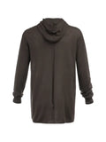 Rick Owens fine-knit hooded sweater