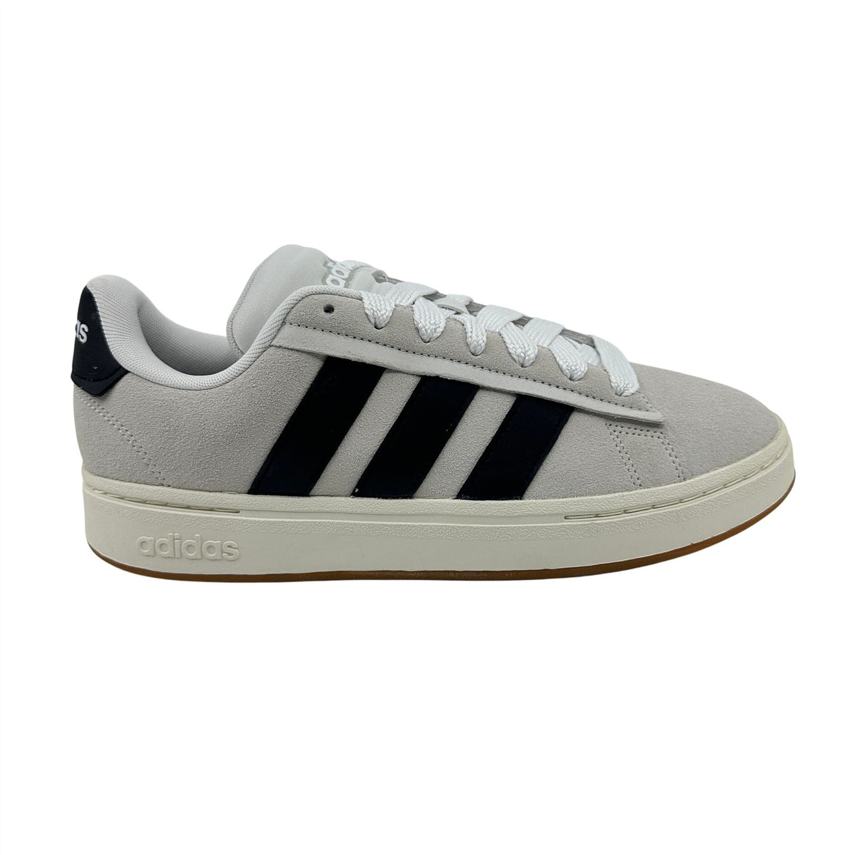 Adidas Grand Court Alpha 00s Crystal White Black Mens Athletic Sneaker (JR0544)