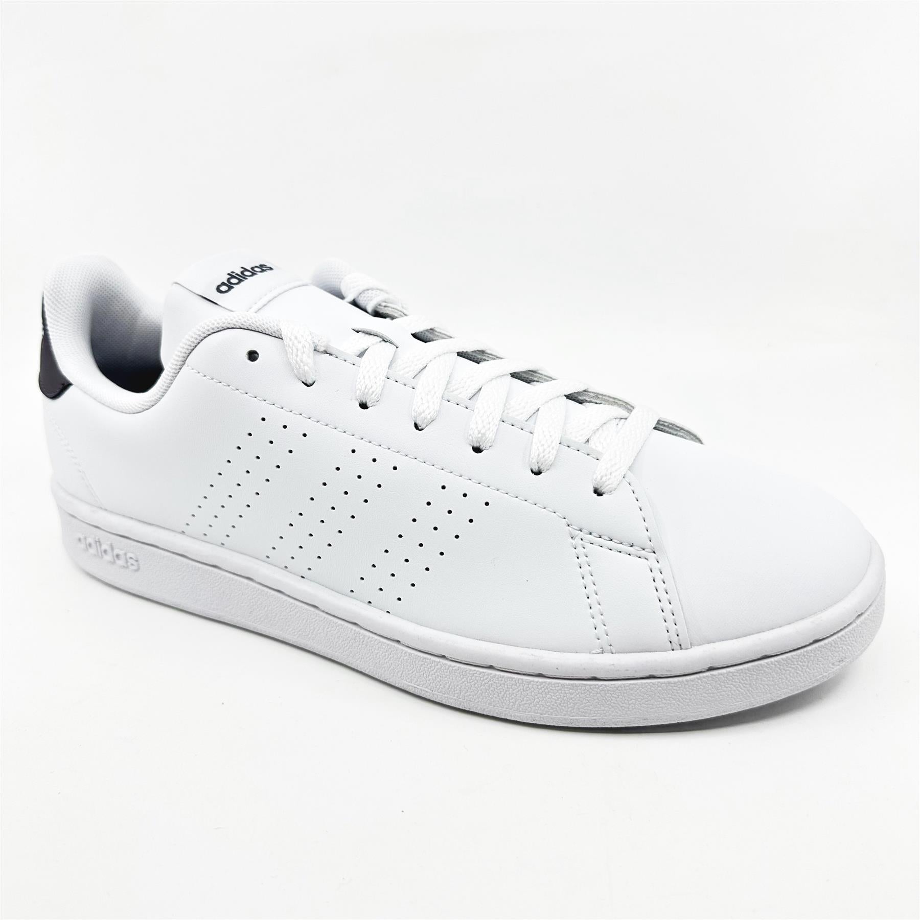 Adidas Advantage Cloud White Trace Grey Mens Athletic Sneakers (GW9161)