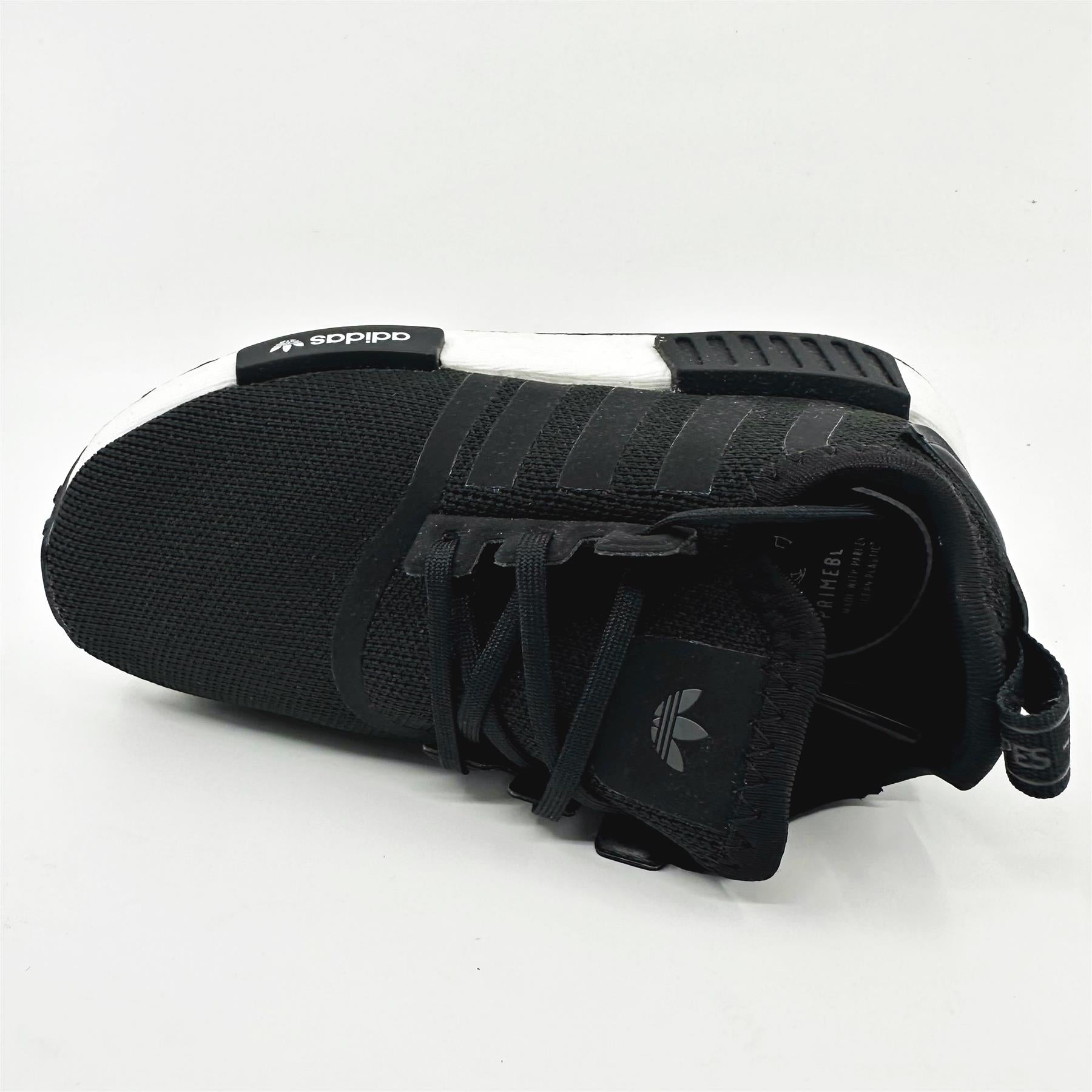 Adidas NMD R1 EL I Core Black White Toddler Athletic Sneaker H02345