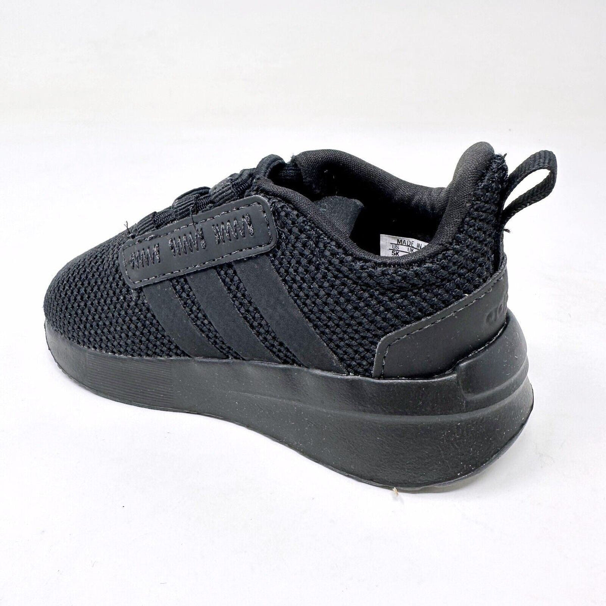 Adidas Racer TR21 Triple Black Infant Baby Size 5 Casual Sneakers GZ9129