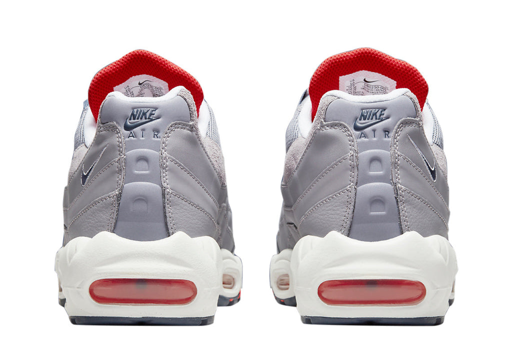 Men's Nike Air Max 95 Cement Grey/Thunder Blue (DB0250 001)