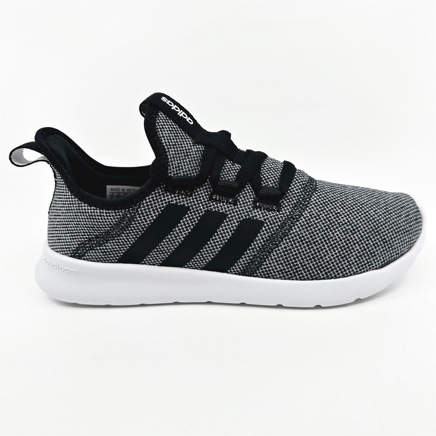 Adidas Cloudfoam Pure 2.0 Black White Womens Athletic Sneakers (H04755)