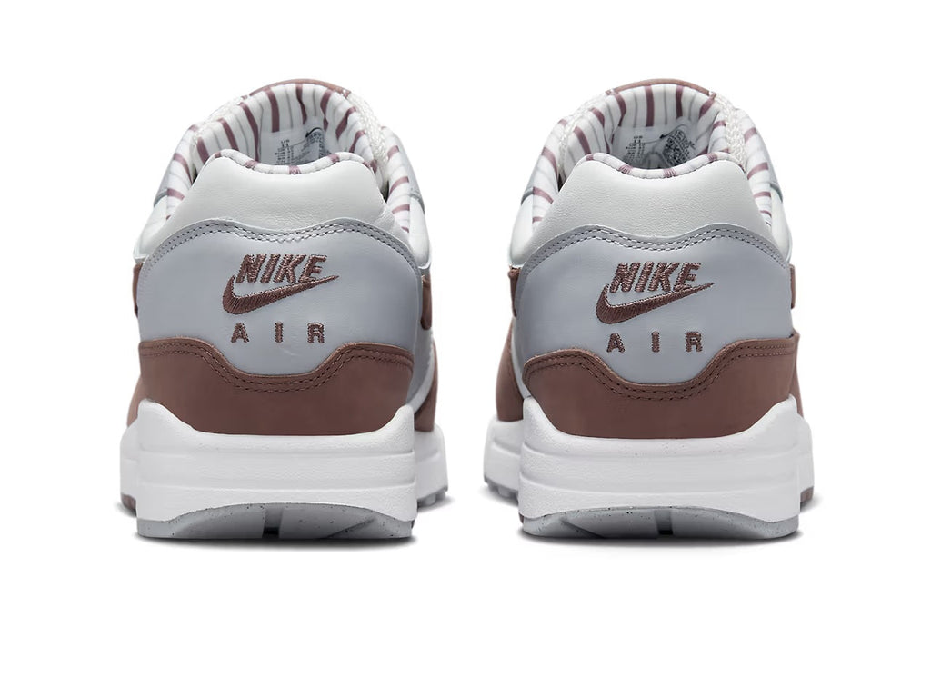 Men's Nike Air Max 1 PRM Summit White/Plum Eclipse (FB8916 100)