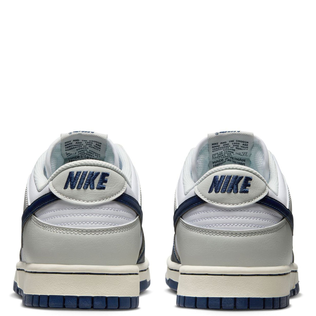Men's Nike Dunk Low Retro White/Midnight Navy (IM2222 101)